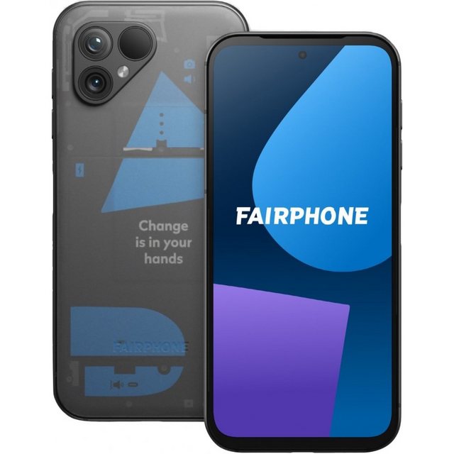 Fairphone 5 5G 256 GB / 8 GB – Smartphone – transparent Smartphone (6,5 Zoll, 256 GB Speicherplatz)