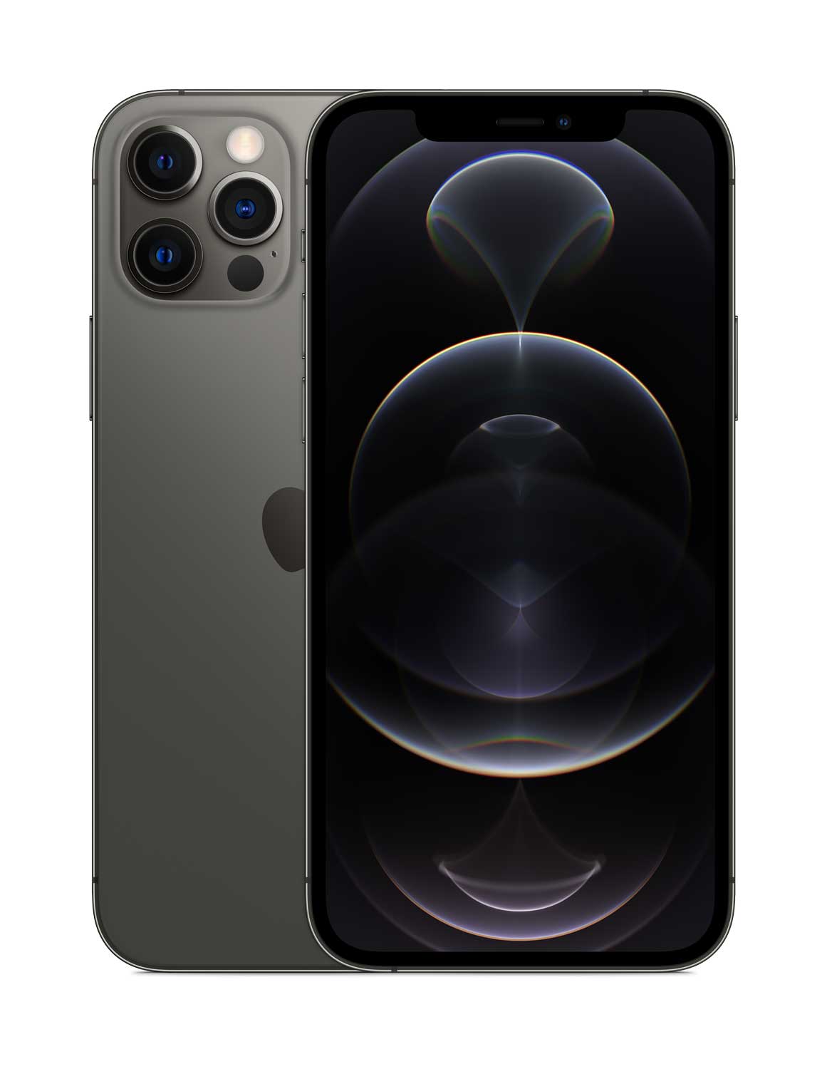 Apple iPhone 12 Pro - 5G Smartphone - Dual-SIM / Internal Memory 512 GB - OLED-Display - 6.1 - 2532 x 1170 Pixel - Triple-Kamera 12 MP, 12 MP, 12 MP - front camera 12 MP - Graphite
