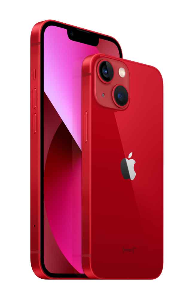 Apple iPhone 13 – (PRODUCT) RED – Smartphone – Dual-SIM – 5G NR – 512GB – 6.1 – 2532 x 1170 Pixel (460 ppi (Pixel pro )) – Super Retina XDR Display – 2 x Rückkamera 12 MP Frontkamera – Rot (MLQF3ZD/A)