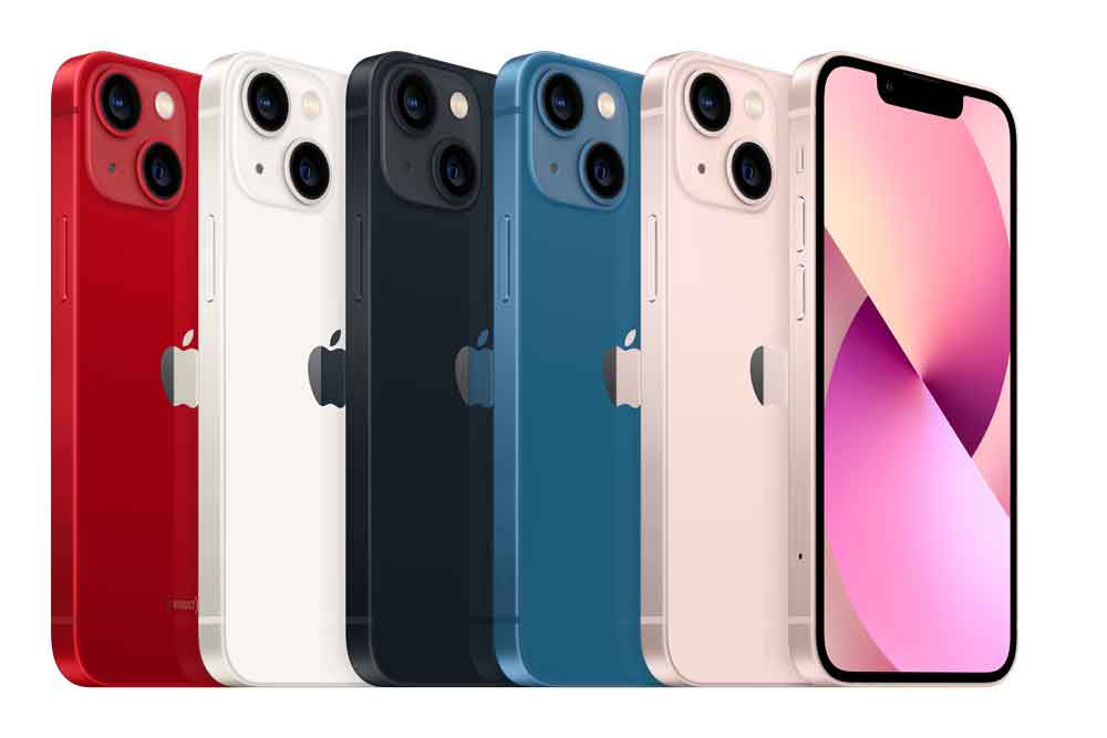 Apple iPhone 13 mini – (PRODUCT) RED – Smartphone – Dual-SIM – 5G NR – 512GB – 5.4 – 2340 x 1080 Pixel (476 ppi (Pixel pro )) – Super Retina XDR Display – 2 x Rückkamera 12 MP Frontkamera – Rot (MLKE3ZD/A)