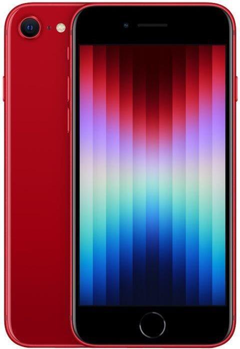Apple iPhone SE (3rd generation) - (PRODUCT) RED - 5G Smartphone - Dual-SIM - 256GB - LCD-Anzeige - 4,7 - 1334 x 750 Pixel - rear camera 12 MP - front camera 7 MP - Rot (MMXP3ZD/A) - Sonderposten