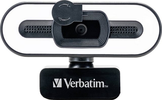 Verbatim VERBATIM Webcam mit Mikro+Licht AWC-02 Full HD 1080p Autof retail Webcam