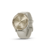 Garmin vívomove Trend - 40 mm - French Gray - intelligente Uhr mit Band - Silikon - Handgelenkgröße: 125-190 mm - einfarbig - Bluetooth, ANT+ - 28.3 g
