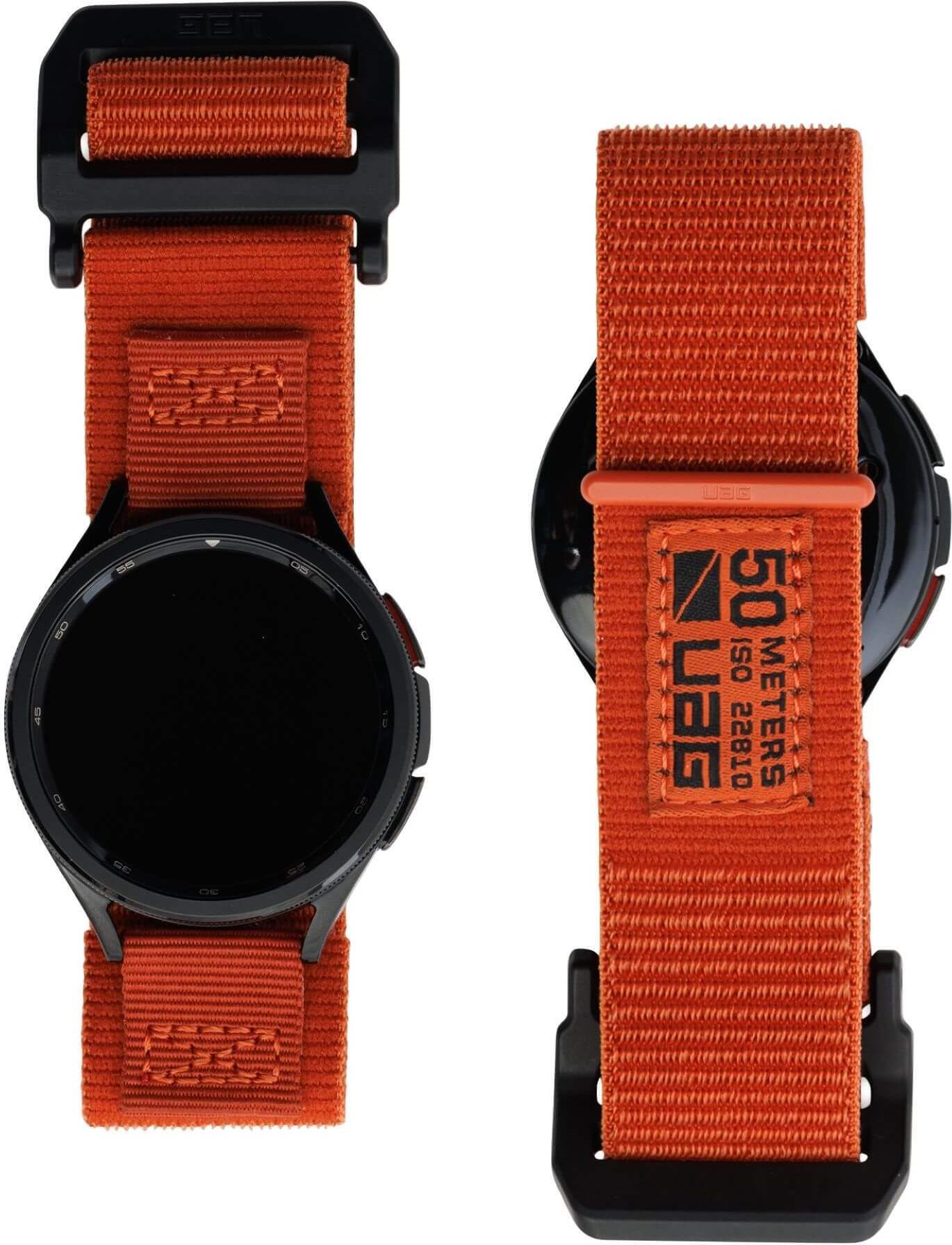 Urban Armor Gear Active Watch – Band – Smartwatch – Rostfarbe – Samsung – Galaxy Watch6 40mm and 44mm – Galaxy Watch6 Classic 43mm and 47mm – Galaxy Watch5 Pro 45mm – Galaxy… – Nylon (294406119191)