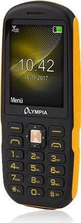 Olympia 2228 Handy 6,1 cm (2.4 ) 148 g Schwarz – Gelb (2228)