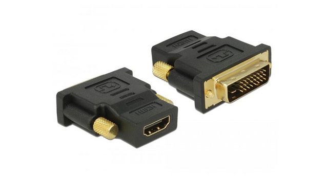 Delock Modem Delock Adapter DVI 24+1 Pin Stecker zu HDMI Buchse