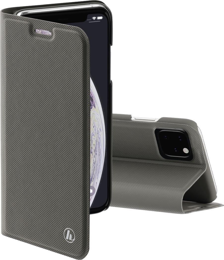 Hama Essential Line Slim Pro Booklet – Flip-Hülle für Mobiltelefon – Polyurethan – Grau – für Apple iPhone 11 Pro Max (00187394)