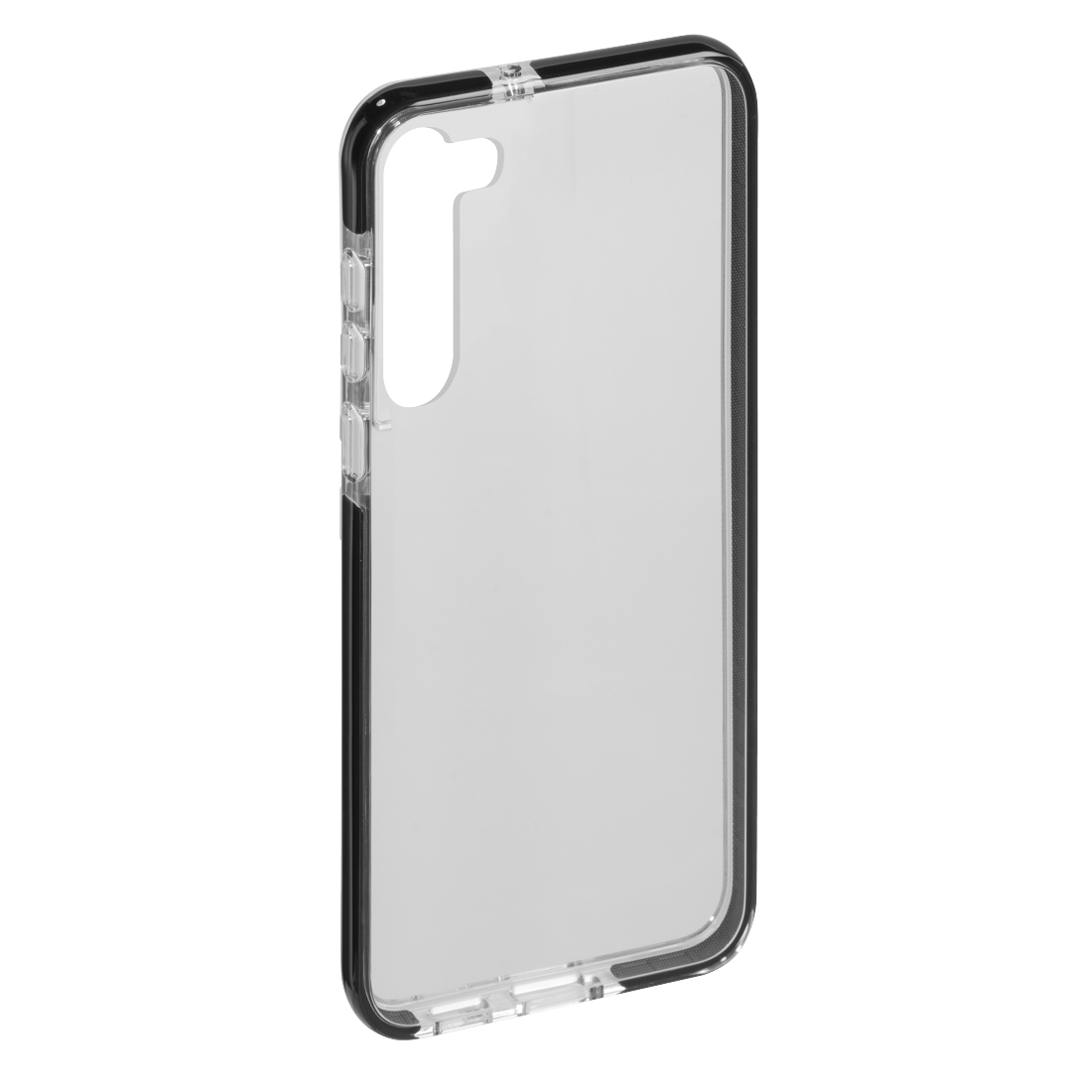 Hama Protector Handy-Schutzhülle Cover Schwarz – Transparent (00215567)