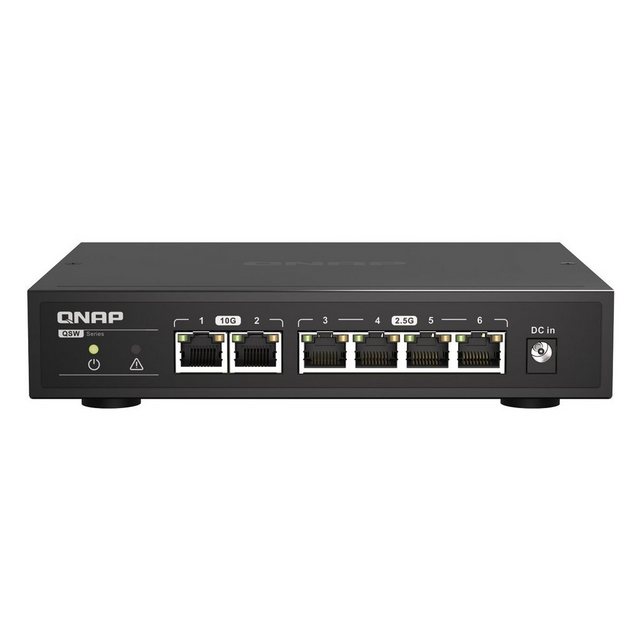 QNAP QNAP QSW-2104-2T 2ports 10GbE RJ45 5ports 2,5GbE RJ45 unmanaged switch Netzwerk-Switch