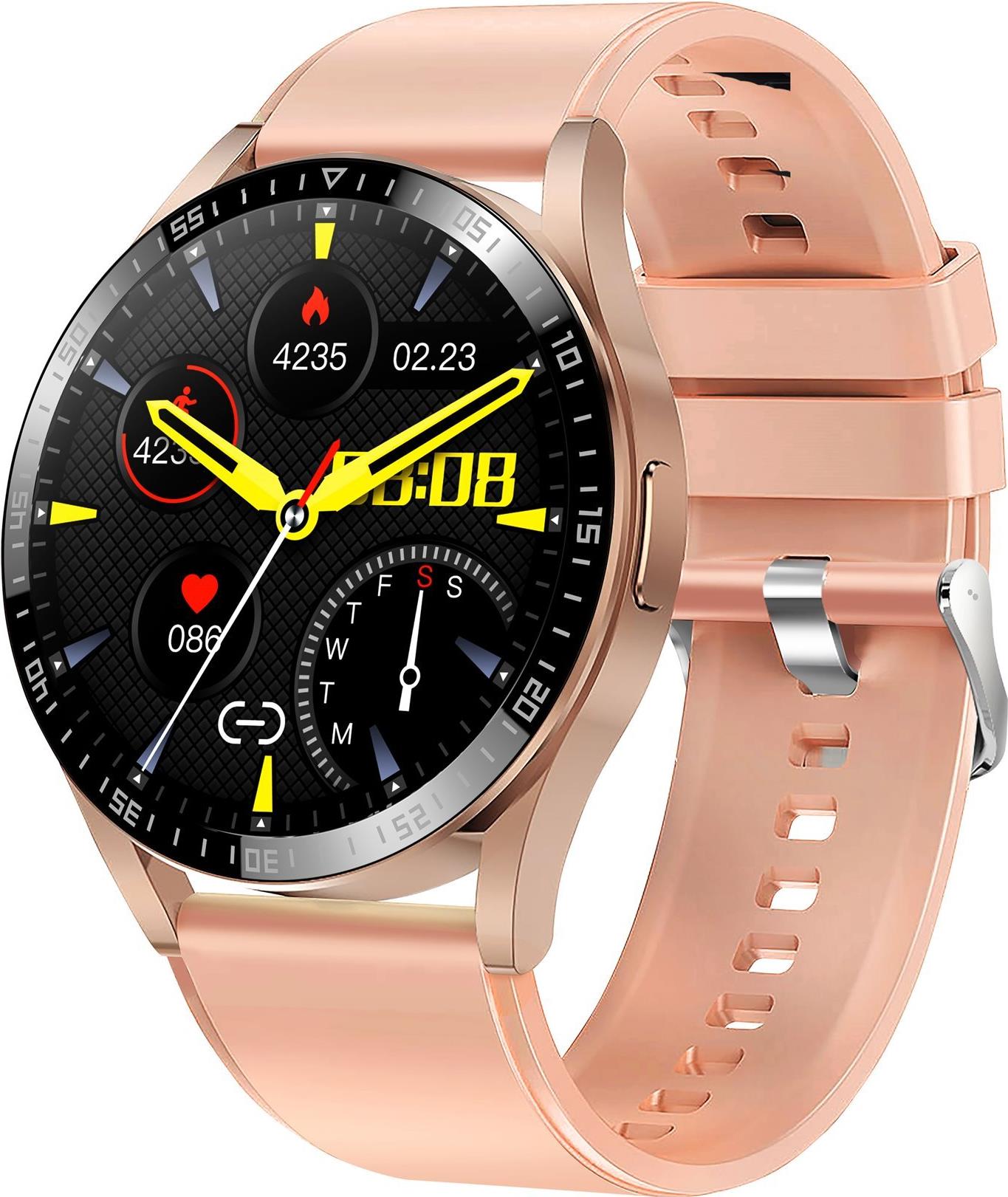 DENVER SWC-372RO – Intelligente Uhr mit Band – Anzeige 3.3 cm (1.3) – Bluetooth (116111000570)