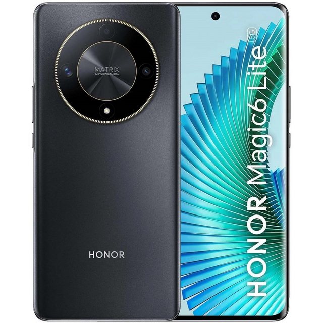 Honor Magic 6 Lite 5G 256 GB / 8 GB – Smartphone – midnight black Smartphone (6,78 Zoll, 256 GB Speicherplatz)