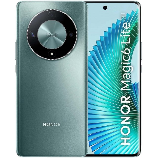 Honor Magic 6 Lite 5G 256 GB / 8 GB – Smartphone – emerald green Smartphone (6,78 Zoll, 256 GB Speicherplatz)