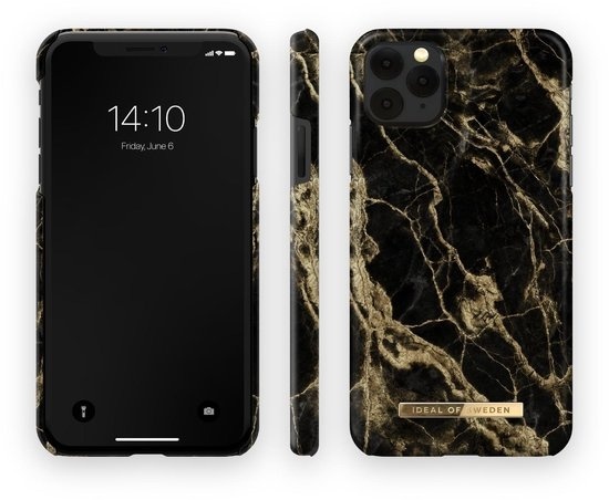 iDeal of Sweden – Apple Iphone 11 Pro/XS/X Fashion Case 191 – Golden Smoke Marble