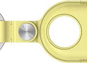 Samsung GP-FUT560 - Tasche für Sicherheitstag - Schlüsselanhänger - veganes Leder - Gelb - für Galaxy SmartTag2 (GP-FUT560BRAYW)