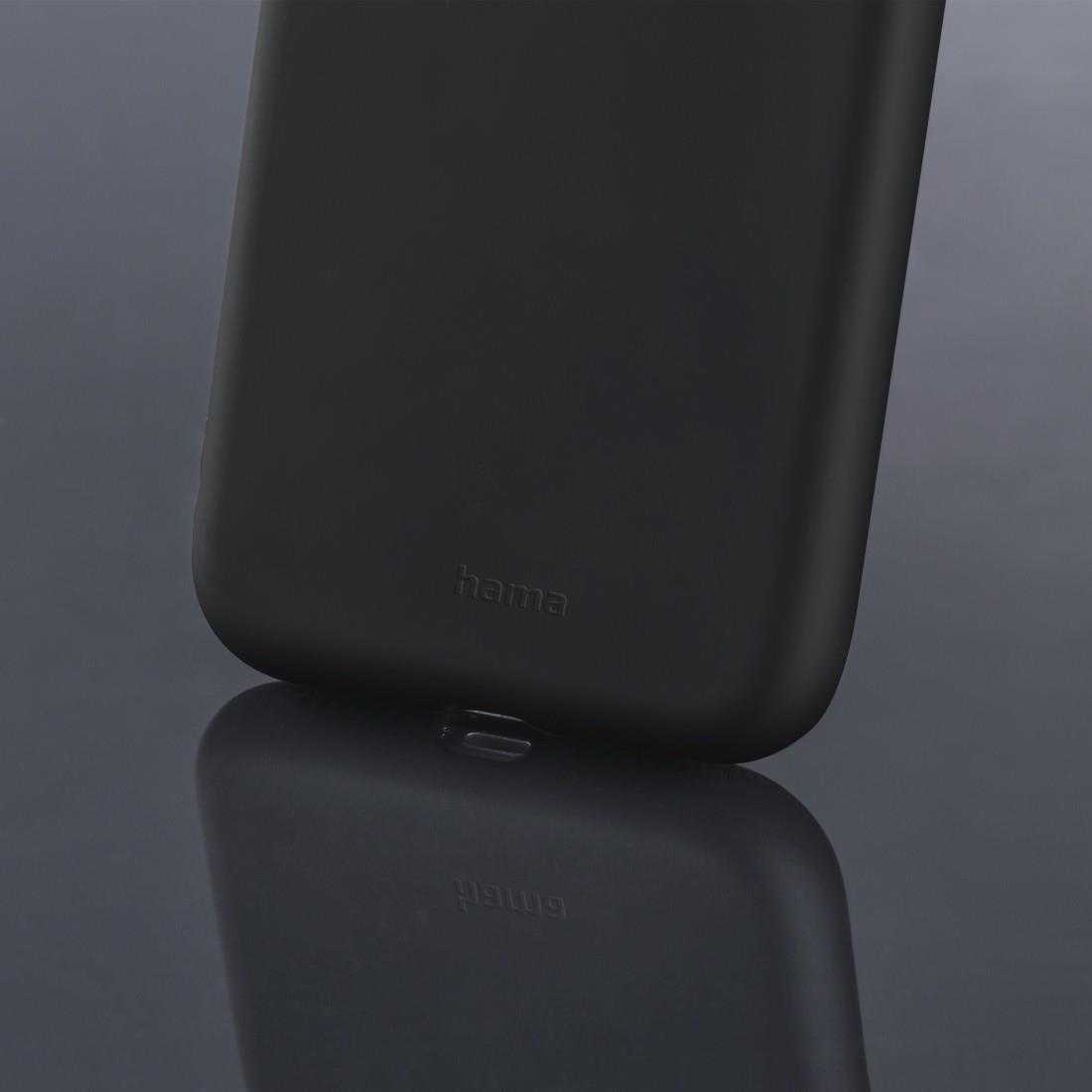 Hama Cover Finest Feel für Apple iPhone 13, Schwarz (00172404)