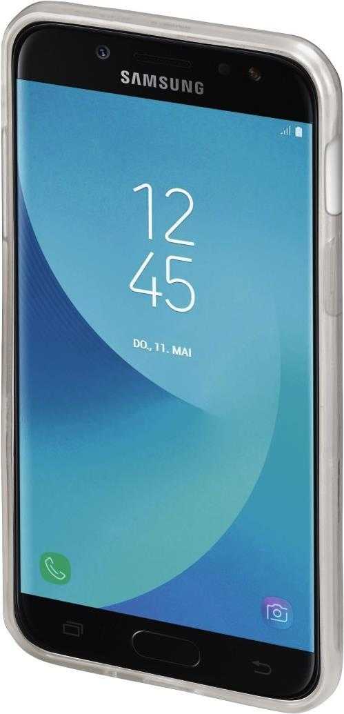 Hama Essential Line Crystal Clear - Hintere Abdeckung für Mobiltelefon - Thermoplastisches Polyurethan (TPU) - durchsichtig - für Samsung Galaxy J5 (2017)