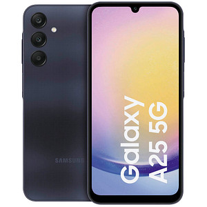 SAMSUNG Galaxy A25 5G Smartphone schwarz 128 GB