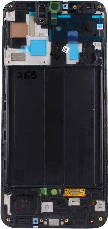 Samsung Front LCD Asm Black Galaxy A50 SM-A505 (GH82-19204A)