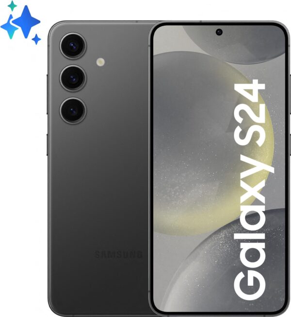 Samsung Galaxy S24 - 5G Smartphone - Dual-SIM - RAM 8 GB / Interner Speicher 128 GB - OLED-Display - 6.2 - 2340 x 1080 Pixel (120 Hz) - Triple-Kamera 50 MP, 12 MP, 10 MP - front camera 12 MP - Onyx Black (SM-S921BZKDEUE)