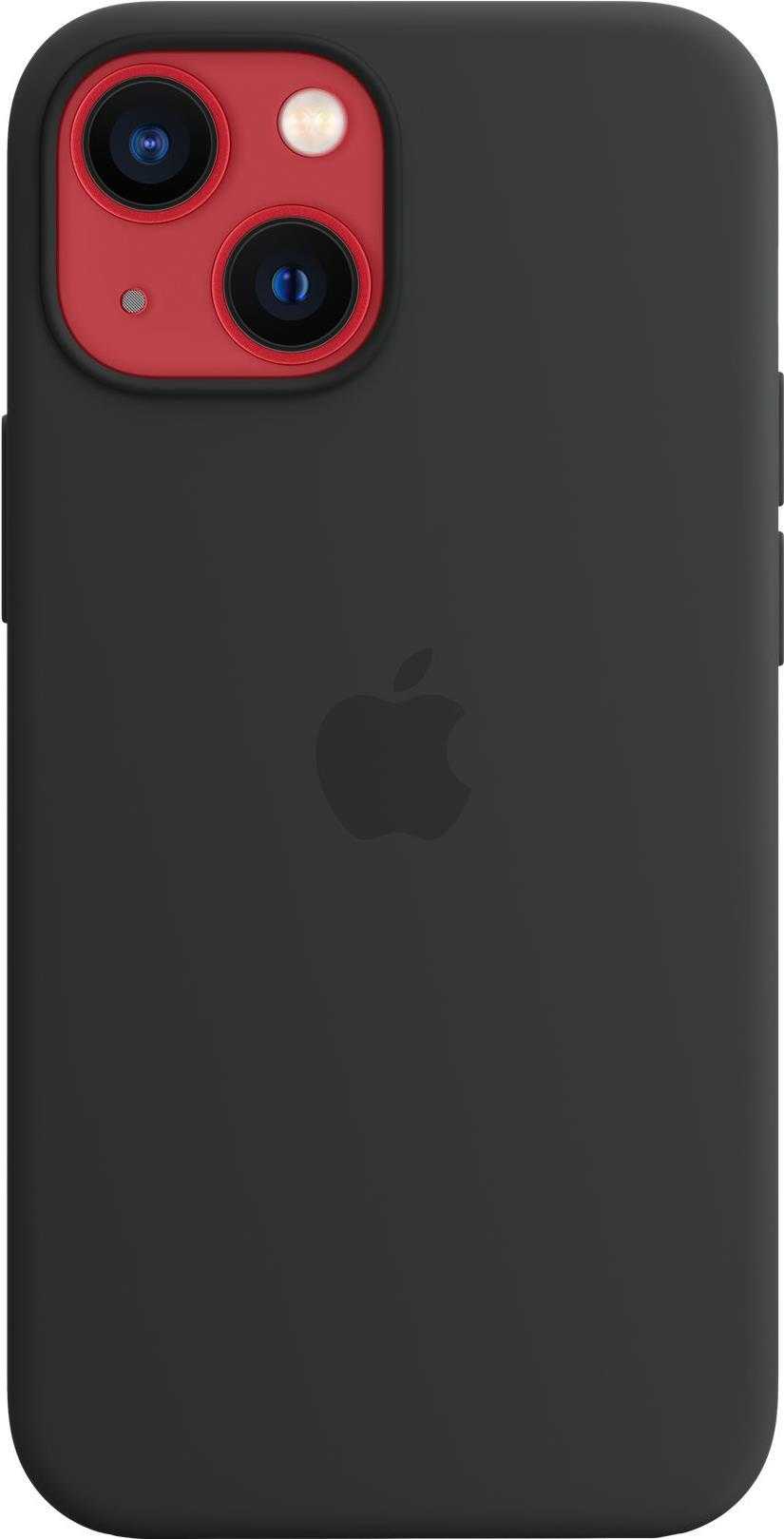 Apple – Case für Mobiltelefon – mit MagSafe – Silikon – Midnight – für iPhone 13 mini (MM223ZM/A)