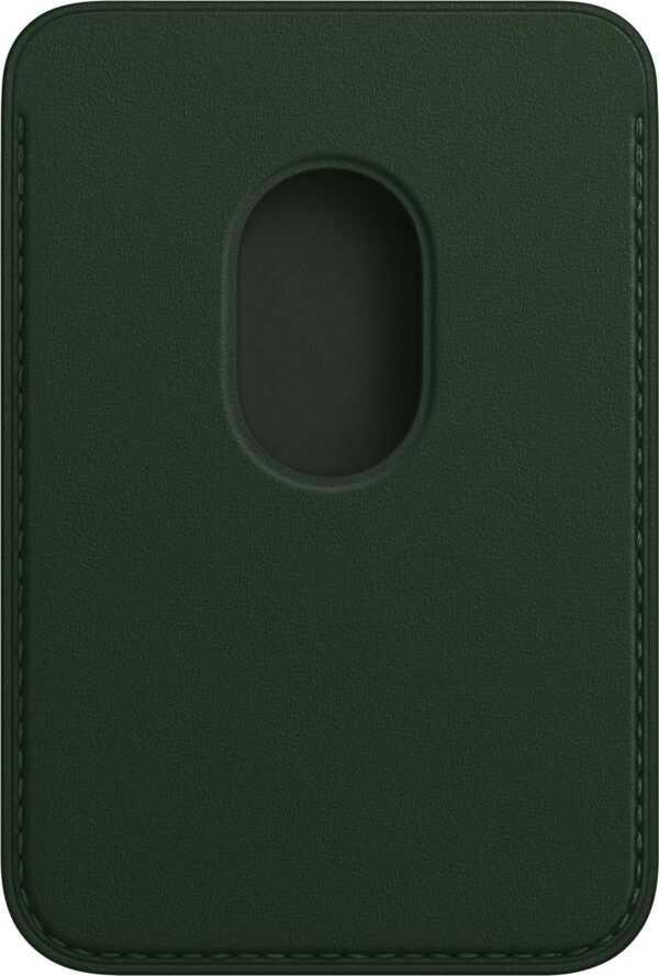 Apple - Tasche für Mobiltelefon / Kreditkarte - mit MagSafe - Leder - sequoia green - für iPhone 13, 13 mini, 13 Pro, 13 Pro Max (MM0X3ZM/A)