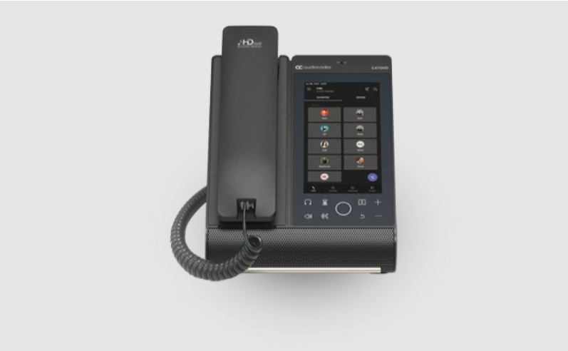 AudioCodes C470HD IP Phone – VoIP-Telefon – mit Bluetooth-Schnittstelle – RTCP, RTP, SRTP