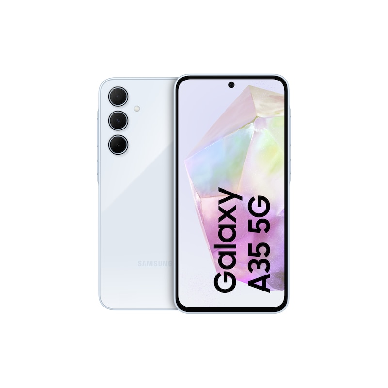 Samsung GALAXY A35 5G A356B Dual-SIM 128GB Awesome Iceblue Android 14 Smartphone