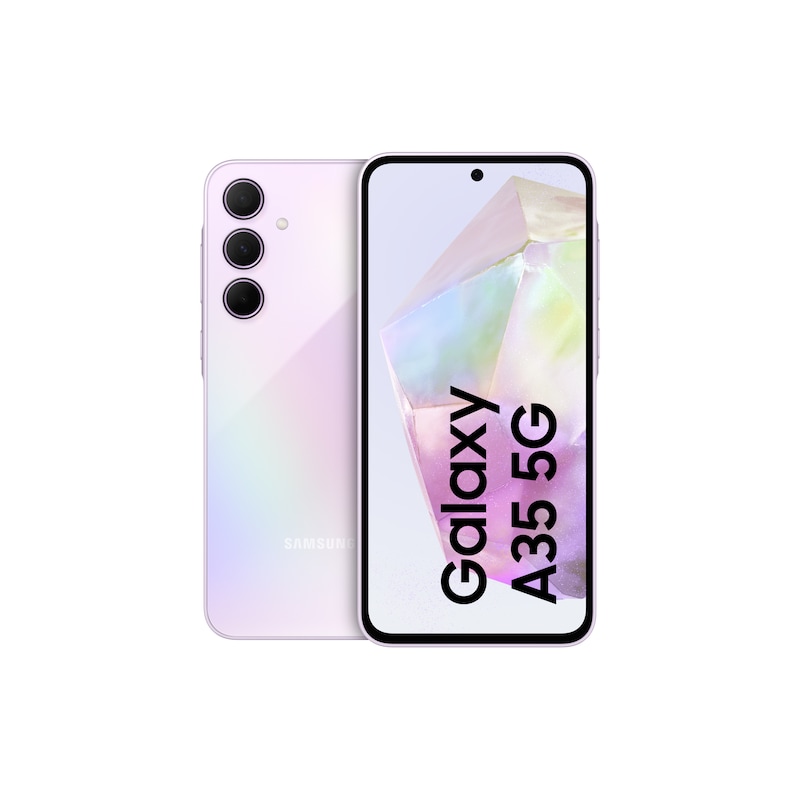 Samsung GALAXY A35 5G A356B Dual-SIM 128GB Lilac Android 14.0 Smartphone