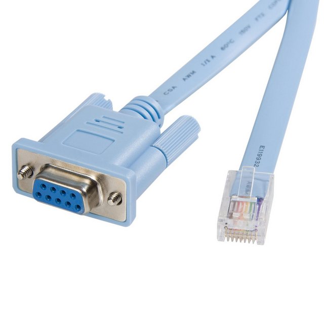 Startech.com STARTECH.COM 1,8m RJ45 auf DB9 Cisco Konsolen Management Router Kabel DSL-Router