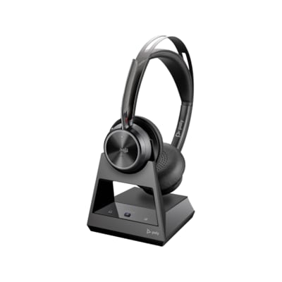 Poly Voyager Focus 2 USB-C Headset, MS-Teams, ANC, Tischladestation