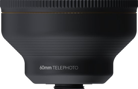 ShiftCam LensUltra 60mm Telephoto – Objektiv für Smartphone – mobile Fotografie – leistungsstarke Zoomfunktionen – optischer Zoom