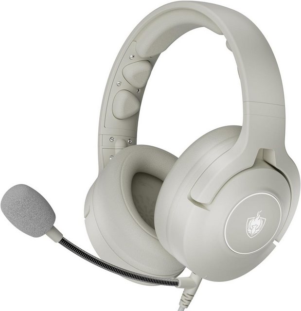 YOTMS Verbesserter Klang Gaming-Headset (Kommunikation ohne Störungen mit geräuschunterdrückendem Mikrofon,Over-Ear-Headset. Stilvoll. Vielseitig. Leistungsstark., Tauche ein in Stereo-Surround-Audio durch 40mm-Treiber und 3D-Sound)