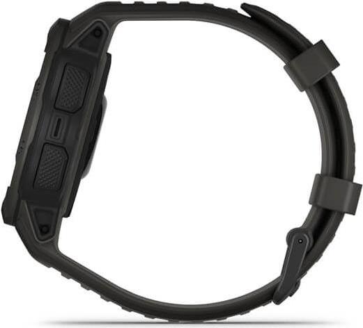 Garmin Instinct 2 – 45 mm – Graphit – Sportuhr mit Band – Silikon – Handgelenkgröße: 135-230 mm – einfarbig – 32MB – Bluetooth, ANT+ – 52 g (010-02626-00)