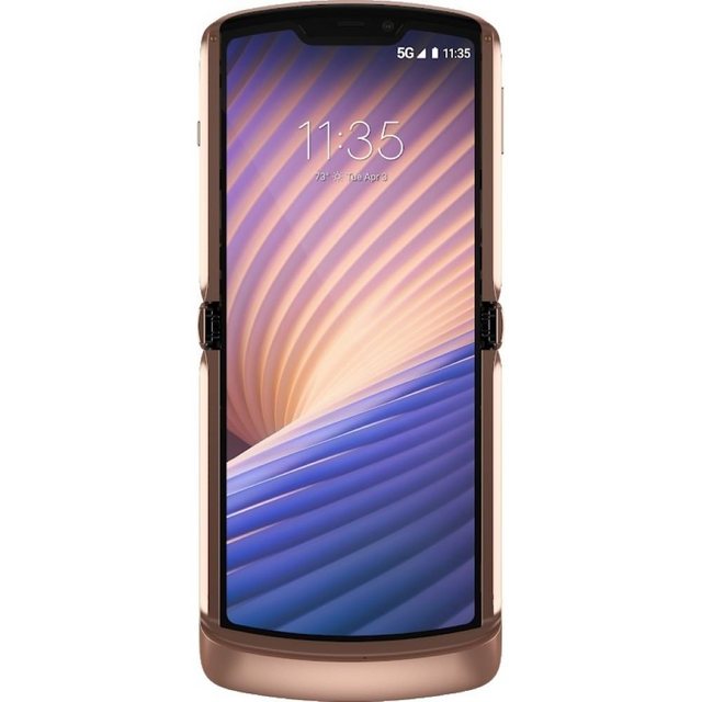 Motorola Razr 5G 256 GB / 8 GB – Smartphone – blush gold Smartphone (6,2 Zoll, 256 GB Speicherplatz)
