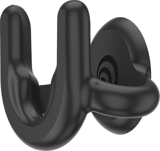 PopSockets Popmount 2 – Freihändige Telefonhalterung für alle Oberflächen – Schwarz