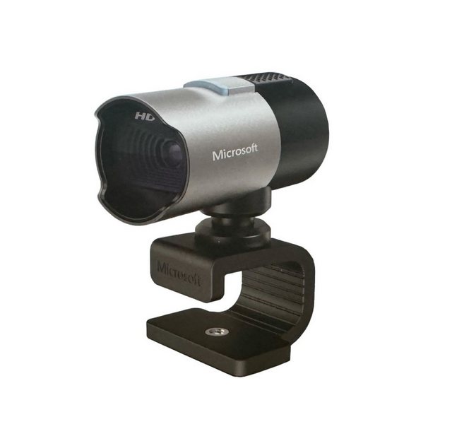 Microsoft LifeCam Studio Webcam (Universalmonitorhalterung, Mikrofon mit Rauschunterdrückung)