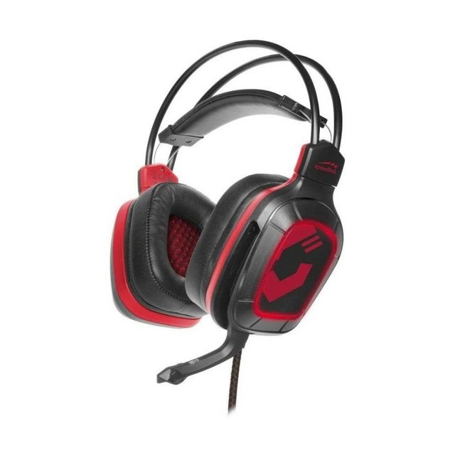 Speedlink DRAZE Gaming-Headset (Lautstärkeregelung, Mit Kabel, Einstellbarer Kopfbügel, Stereo)