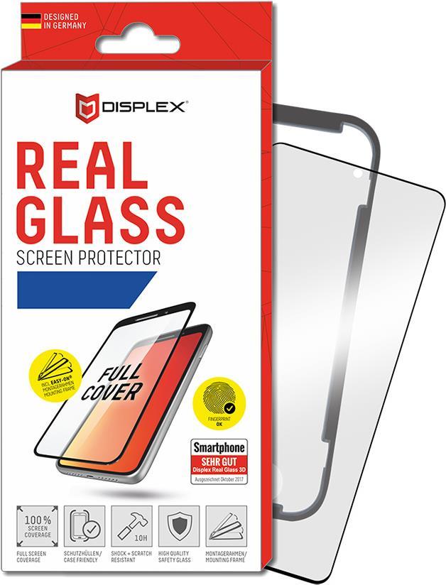 Displex Panzerglas (10H) für Samsung Galaxy S21 5G – Eco-Montagerahmen – Full Cover – Samsung – Galaxy S21 5G – Schlagfest – Kratzresistent – Staubresistent – Transparent – 1 Stück(e) (01405)