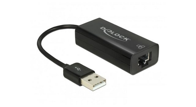 Delock Modem Delock Adapter USB 2.0 > LAN 10/100 Mbps