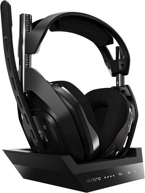 ASTRO A50 Wireless + Base Station für PS5, PS4, PC, Mac Gaming-Headset (Gaming Headset, Dolby Audio, Kabelloser Kopfhörer)