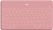 Logitech Keys-To-Go – Tastatur – Bluetooth – QWERTY – Pan-Nordic – Blush Pink – für Apple iPad/iPhone/TV