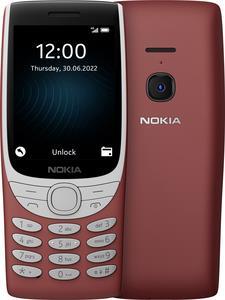 Nokia 8210 4G – 4G Feature Phone – Dual-SIM – RAM 48MB / Interner Speicher 128MB – microSD slot – 320 x 240 Pixel – rear camera 0,3 MP – Rot (NO8210-R4G)