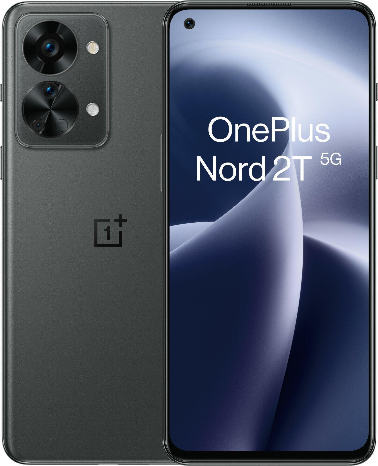 OnePlus Nord 2T 5G 16,3 cm (6.43 Zoll) Dual-SIM Android 12 USB Typ-C 8 GB 128 GB 4500 mAh Grau (5011102071) – Sonderposten