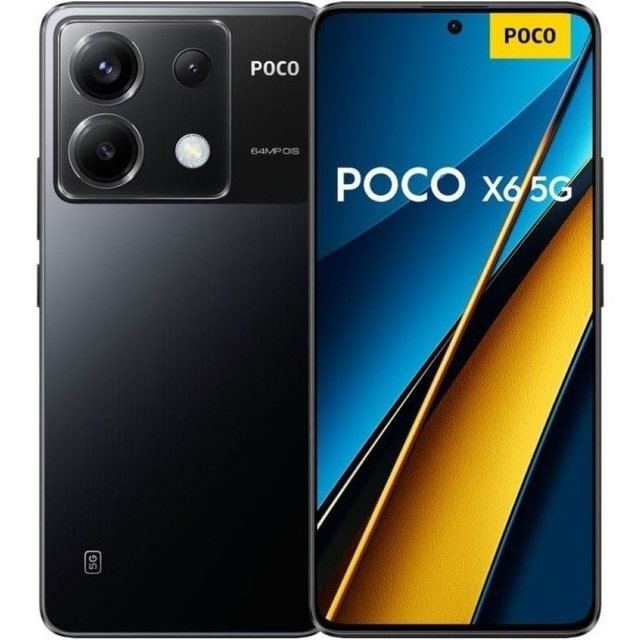 Xiaomi Poco X6 5G 512 GB / 12 GB – Smartphone – black Smartphone (6,67 Zoll, 512 GB Speicherplatz)