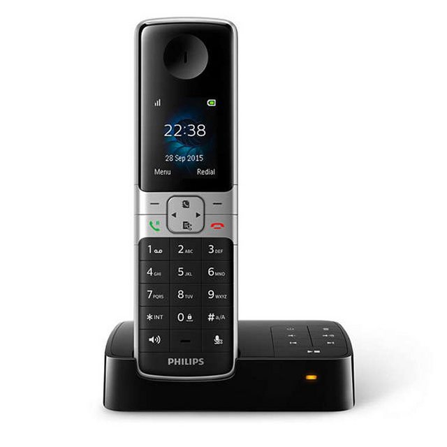 Philips D6351B/38 kabelloses Telefon Festnetztelefon