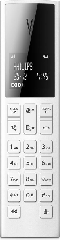 Philips Design DECT-Heimtelefon – Linea Design – M3501W/22