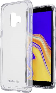 Cellularline Clear Duo – Galaxy J6+ (2018) – Cover – Samsung – Galaxy J6+ (2018) – 15,2 cm (6) – Transparent (60224)