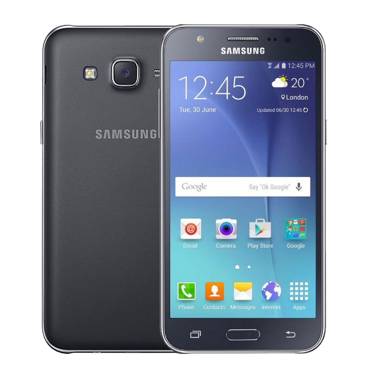 Refurbished Samsung Galaxy J5 8GB Schwarz (2015) A-grade