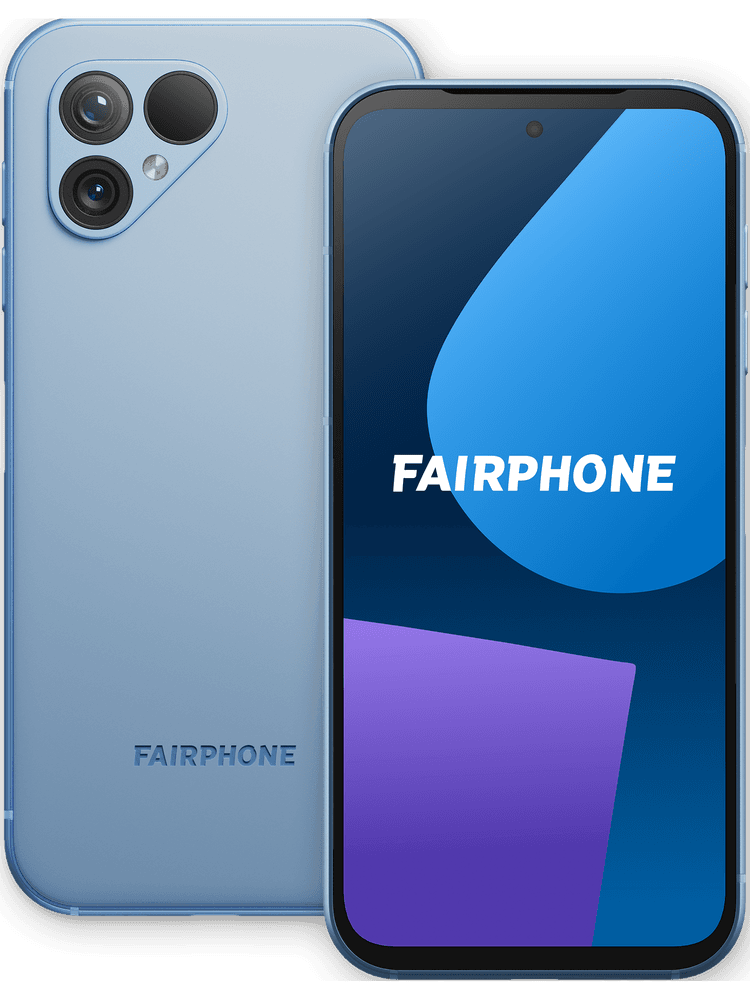 Fairphone 5 256 GB Blau mit green LTE 18 GB