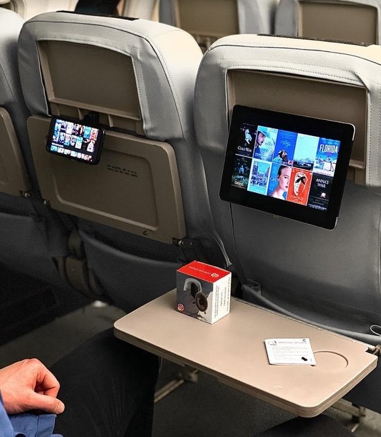 Airplaneholder – Handyhalterung Flugzeug – Gadgets men – Easy Movie Watching During Your Flight! – Kobo Apple – Geschenk – Smartphone/Tablet/Ipad – Bester im Test!